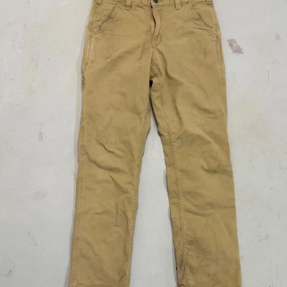 Carhartt Men's Tan and Cream Trousers